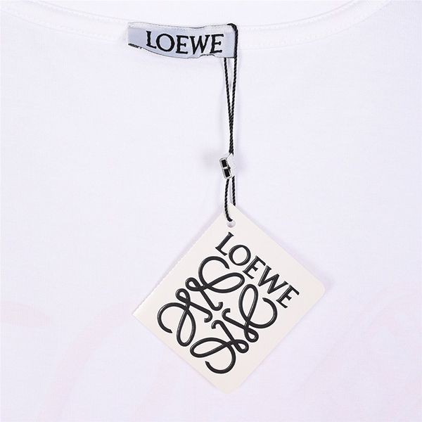 ブティック♪ロエベ エンブロイダリー アナグラム Tシャツ loo96820